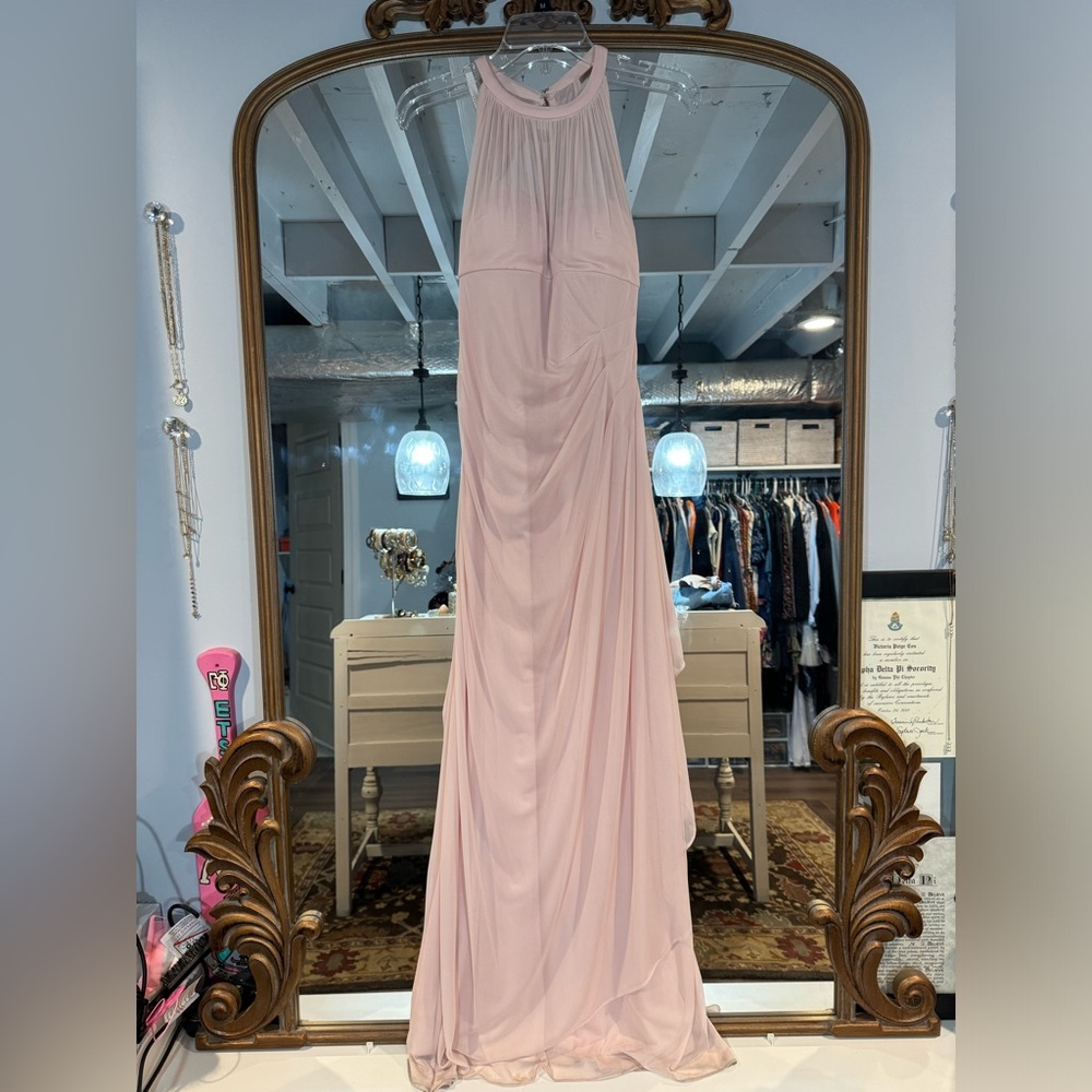 Davids Bridal Bridesmaid Dress size 8 pink